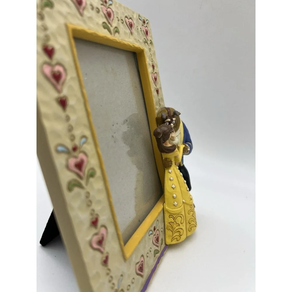 Disney Traditions Beauty and The Beast by Jim Shore Photo Frame